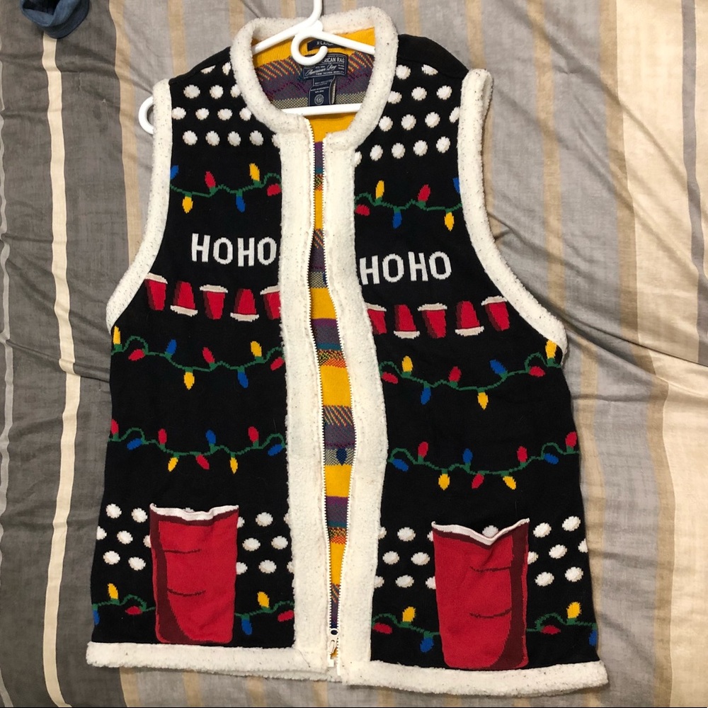 Ugly Christmas sweater vest